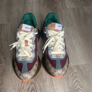 Gucci Rhyton Beige Brick Red